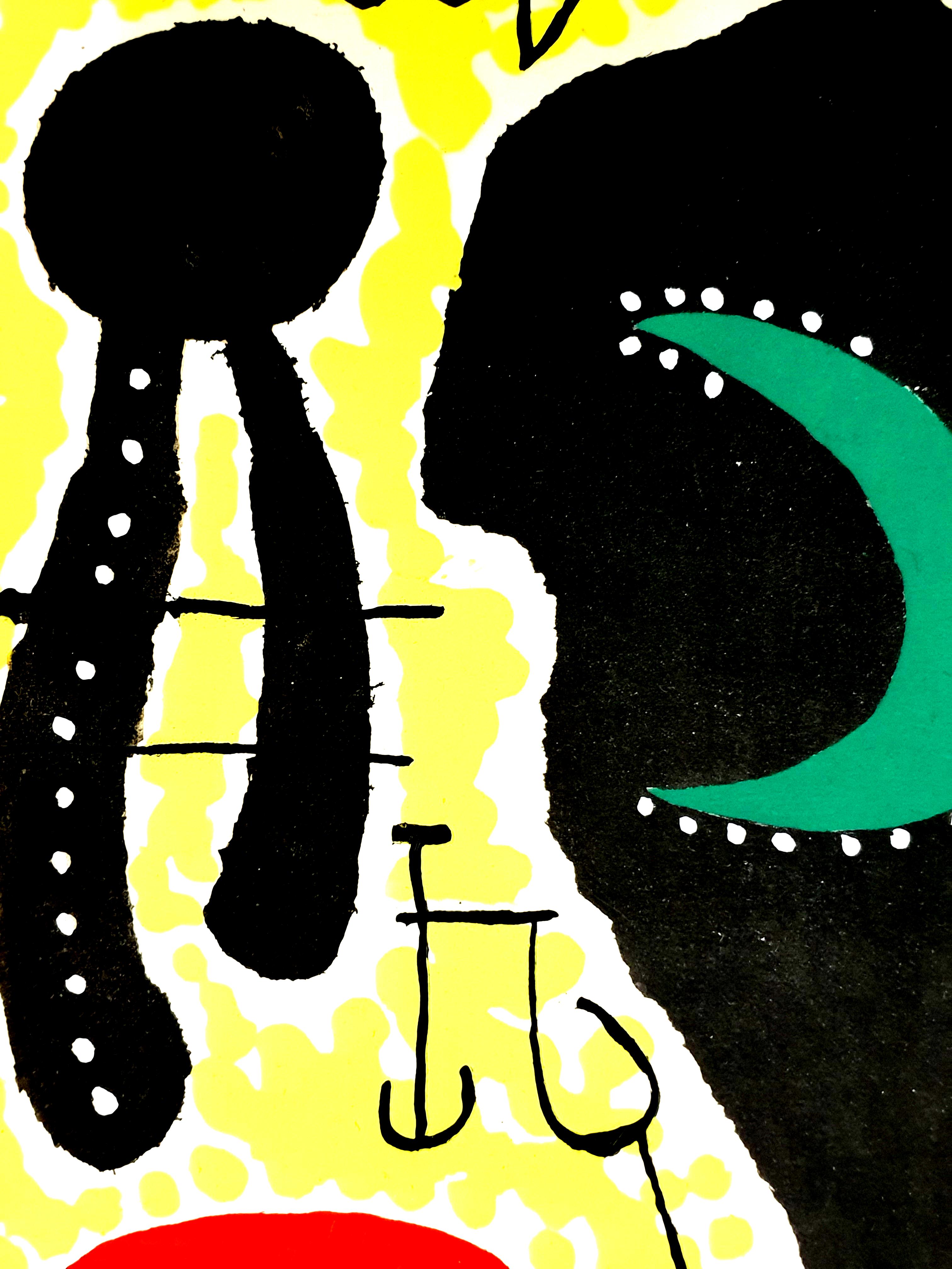 Joan Miro (after) - Mars - Pochoir
From the literary review 