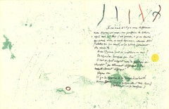 Joan Miro-Album 19 Original Lithographs pages 1, 14-26" x 40"-Lithograph-1961