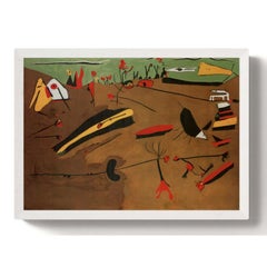 Joan Miro 'Animated Landscape' 2010- Offset Lithograph