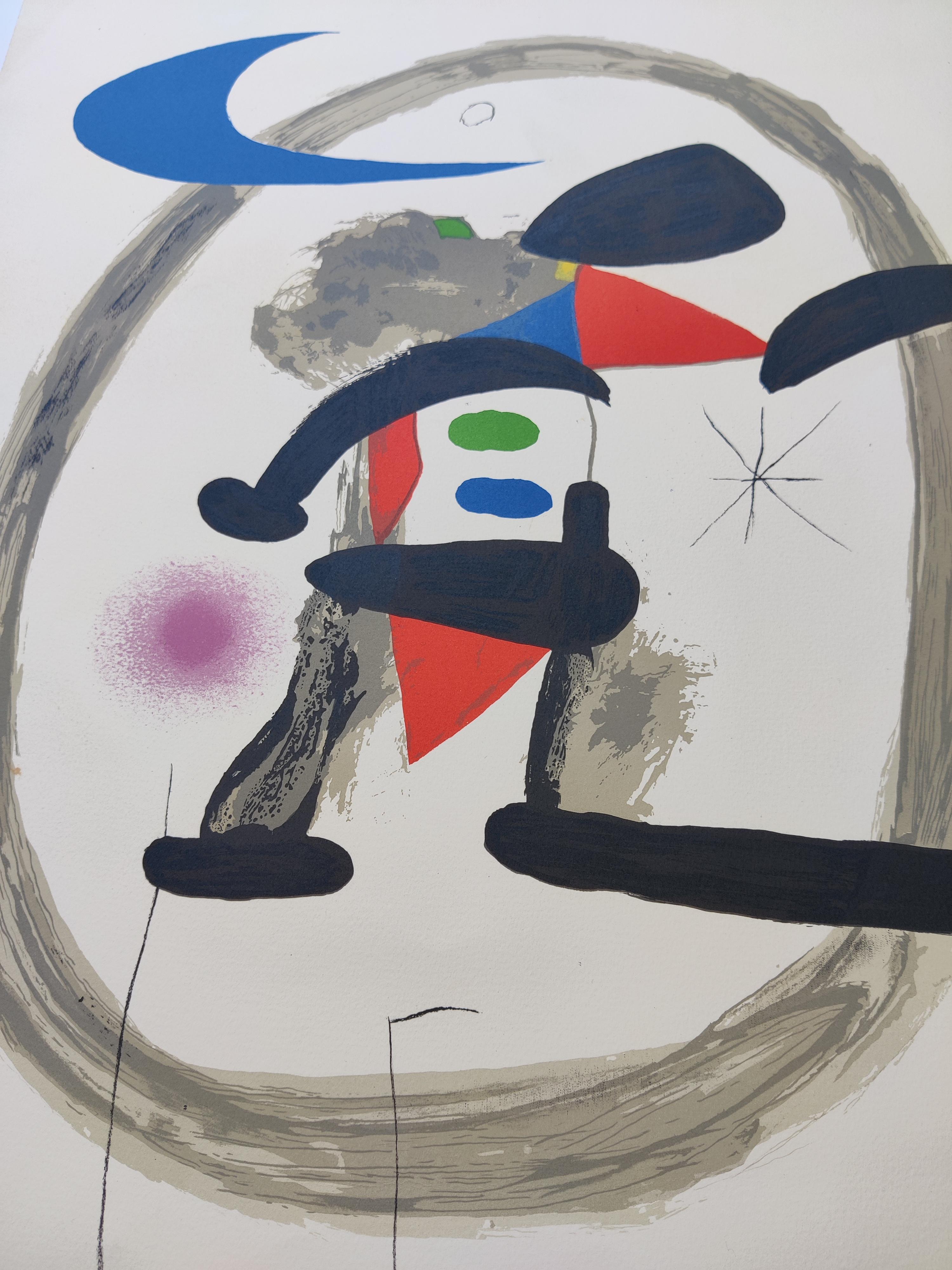 Joan Miró -- Arlequin Circonscrit For Sale 1