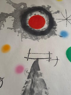 Joan Miró -- Astre et Fumée (Étoile et fumée)