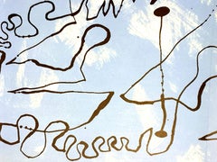 Joan Miro - Blue Maze - Original Lithograph