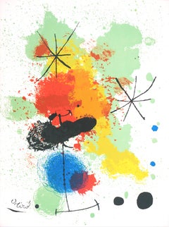 Joan Miro, Komposition, aus L'Atelier Mourlot, 1965