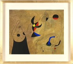 Joan Miró: "Constellations", pochoir after the painting.