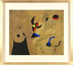 Joan Miró: "Constellations", pochoir after the painting. 