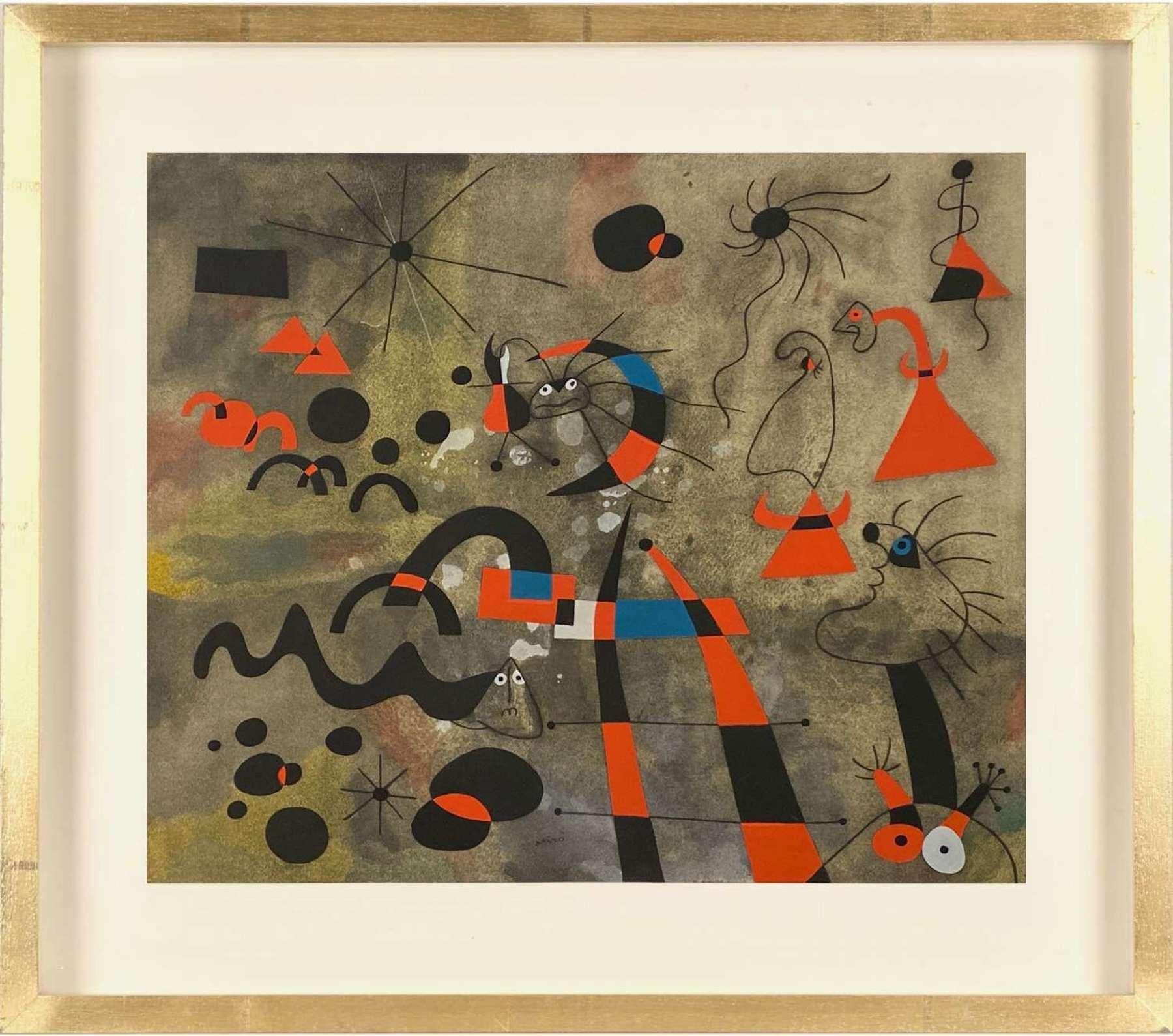 Les vingt-deux tableaux connus sous le nom de "Constellations" ont été commencés par Miro en Normandie, en France, en 1939, au début de la Seconde Guerre mondiale, et achevés à Barcelone deux ans plus tard, après que Miró et sa famille eurent été