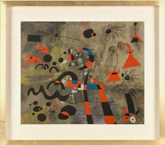 Joan Miró: "Constellations", pochoir after the painting. 
