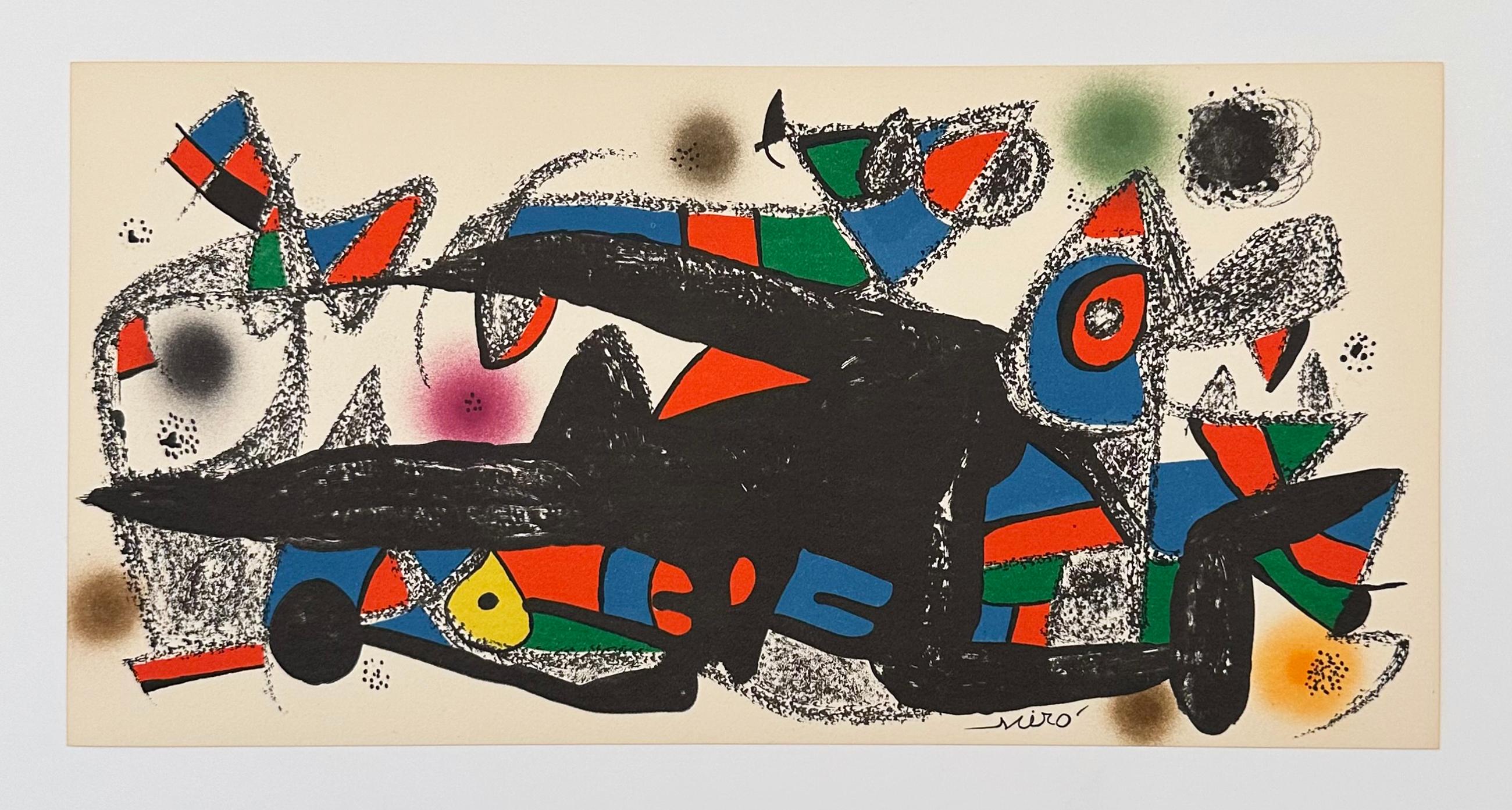 Joan Miro (Abstrakt), Print, von Joan Miró