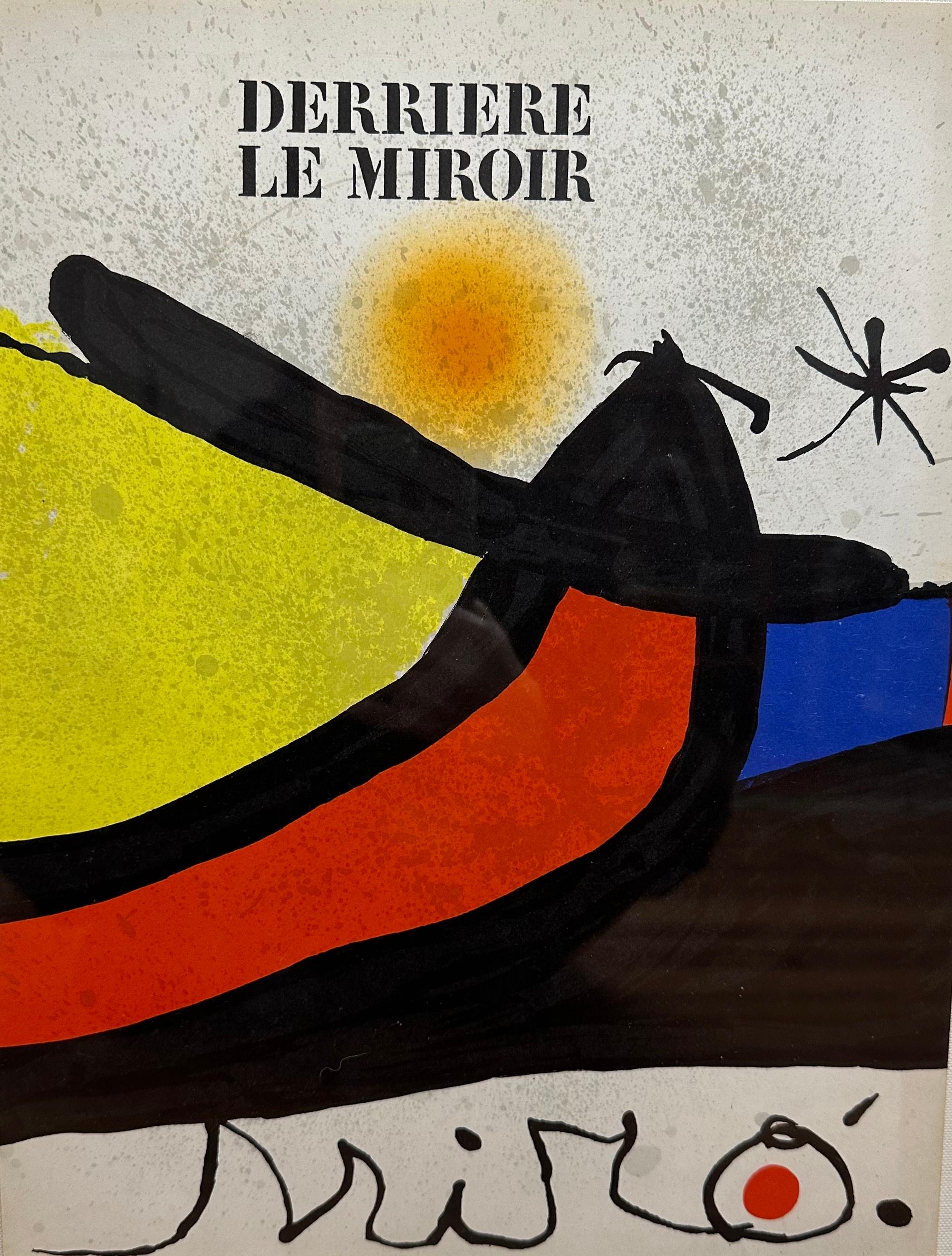Joan Miró
Derriere le Miroir
Original color lithograph
1971
Published by Maeght Editeur, Paris
Hand signed and dedicated on the verso in pencil
Custom framed to museum standards
Image Size: 14 x 11 inches
Frame Size: 26.5 x 24 inches