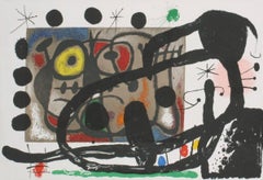 Joan Miro 'Derriere le Miroir, Nr. 151-152' 1965- Lithographie