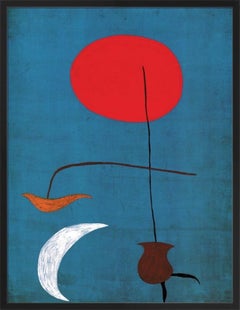 Vintage Joan Miró, Design for a Tapestry