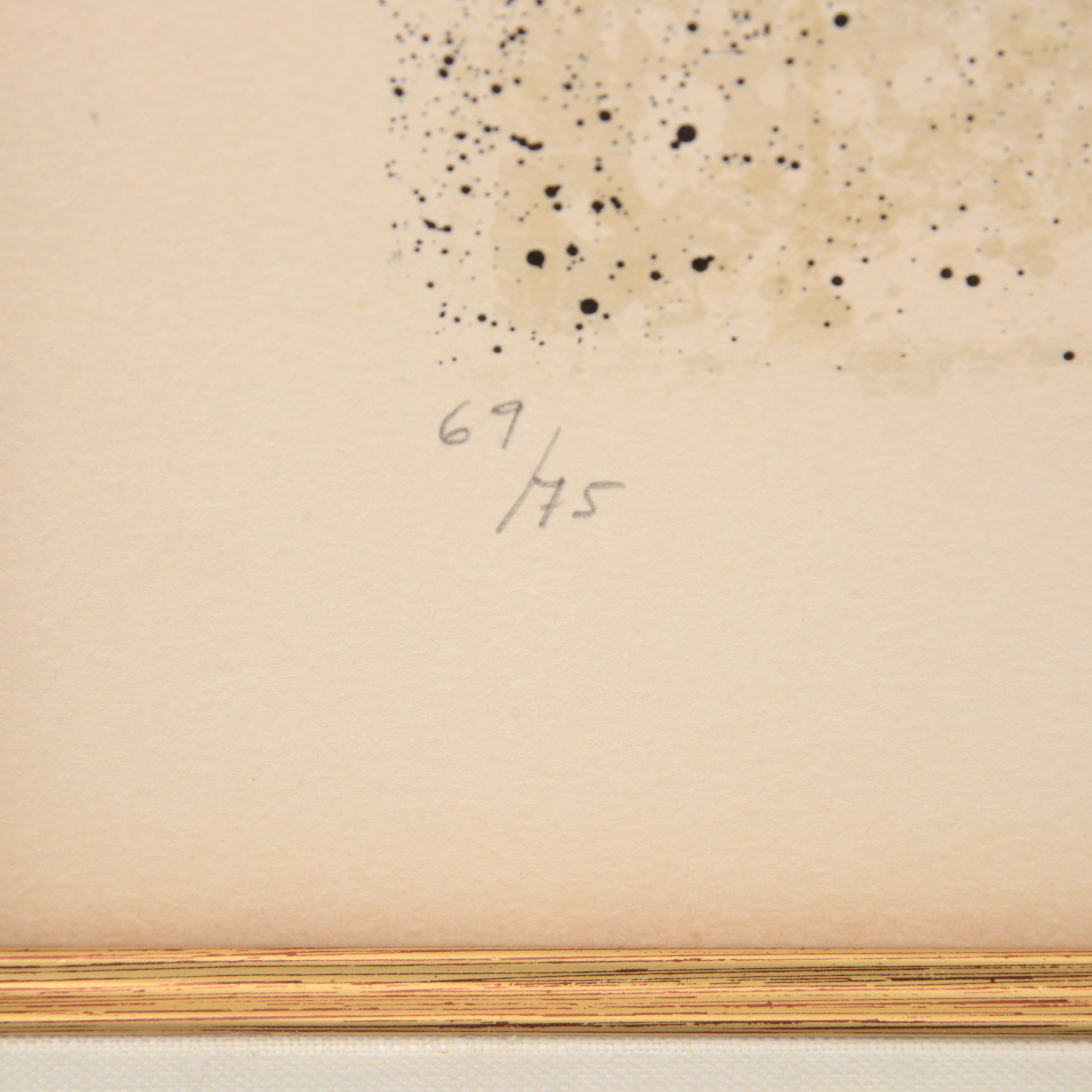 Joan Miró EL REI GARRELL Litografía en venta 3
