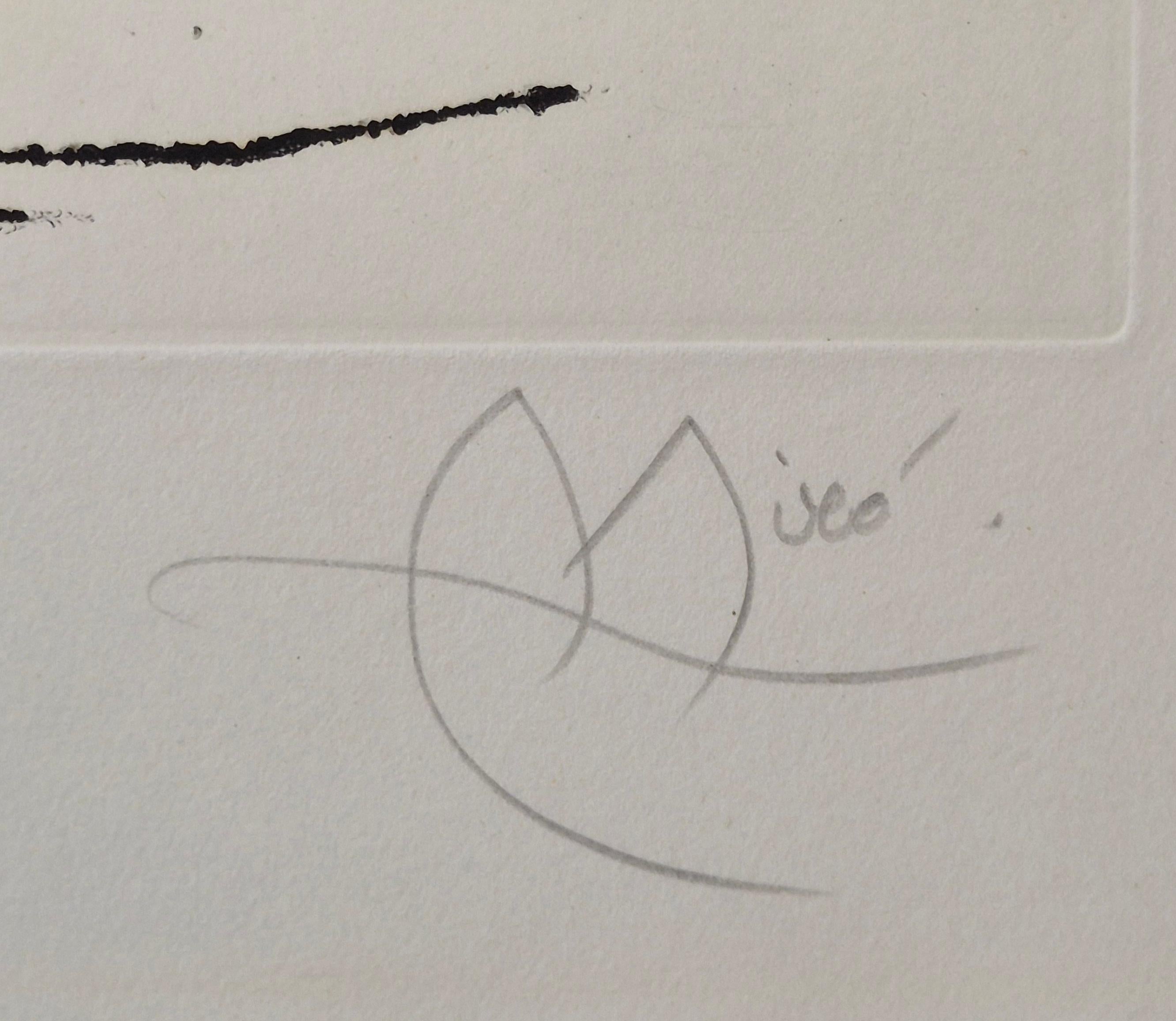 Joan Miró --El Sobreviviente vista a los pájaros (The Survivor Visits the Birds) For Sale 3