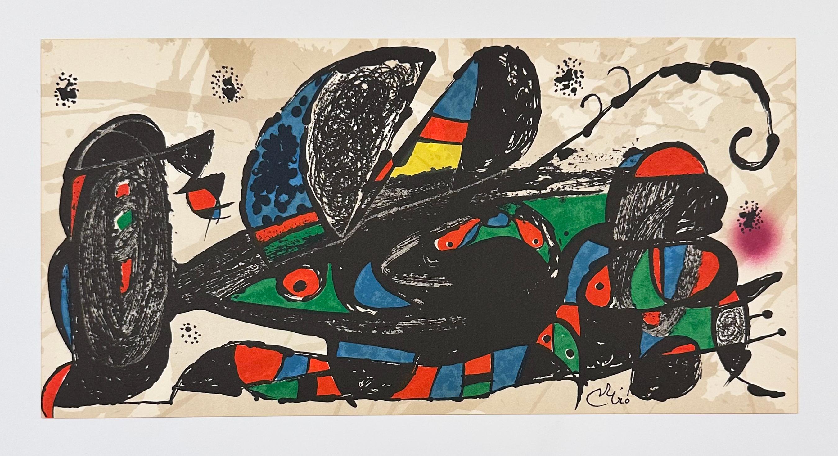 Joan Miro (Abstrakt), Print, von Joan Miró