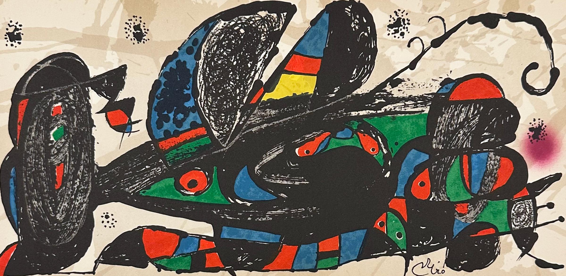 Joan Miró Abstract Print – Joan Miro