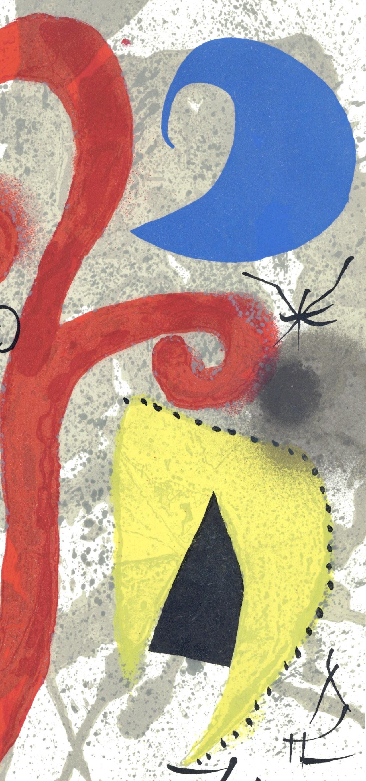 Joan Miro, Garden in the Moonlight, from Homage to Teriade, 1973 - Print by Joan Miró