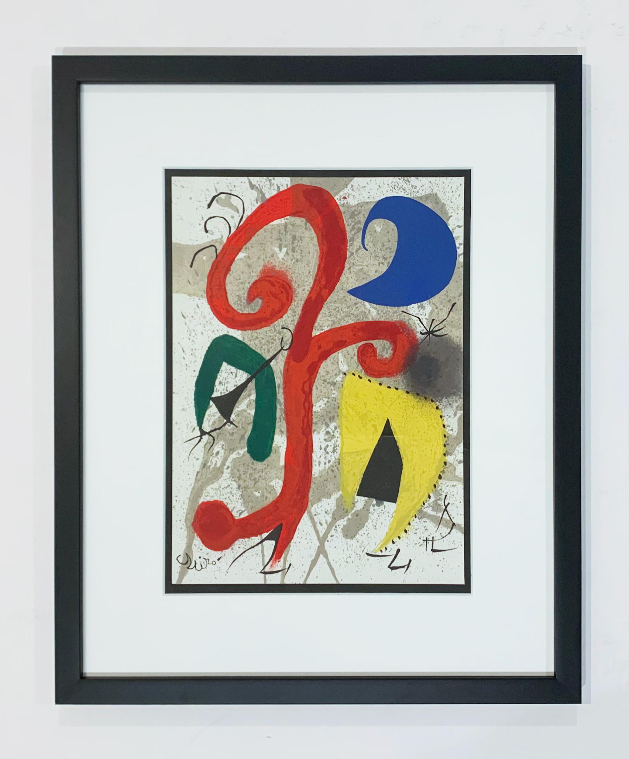 Joan Miro Jardin au Clair de Lune – Print von Joan Miró