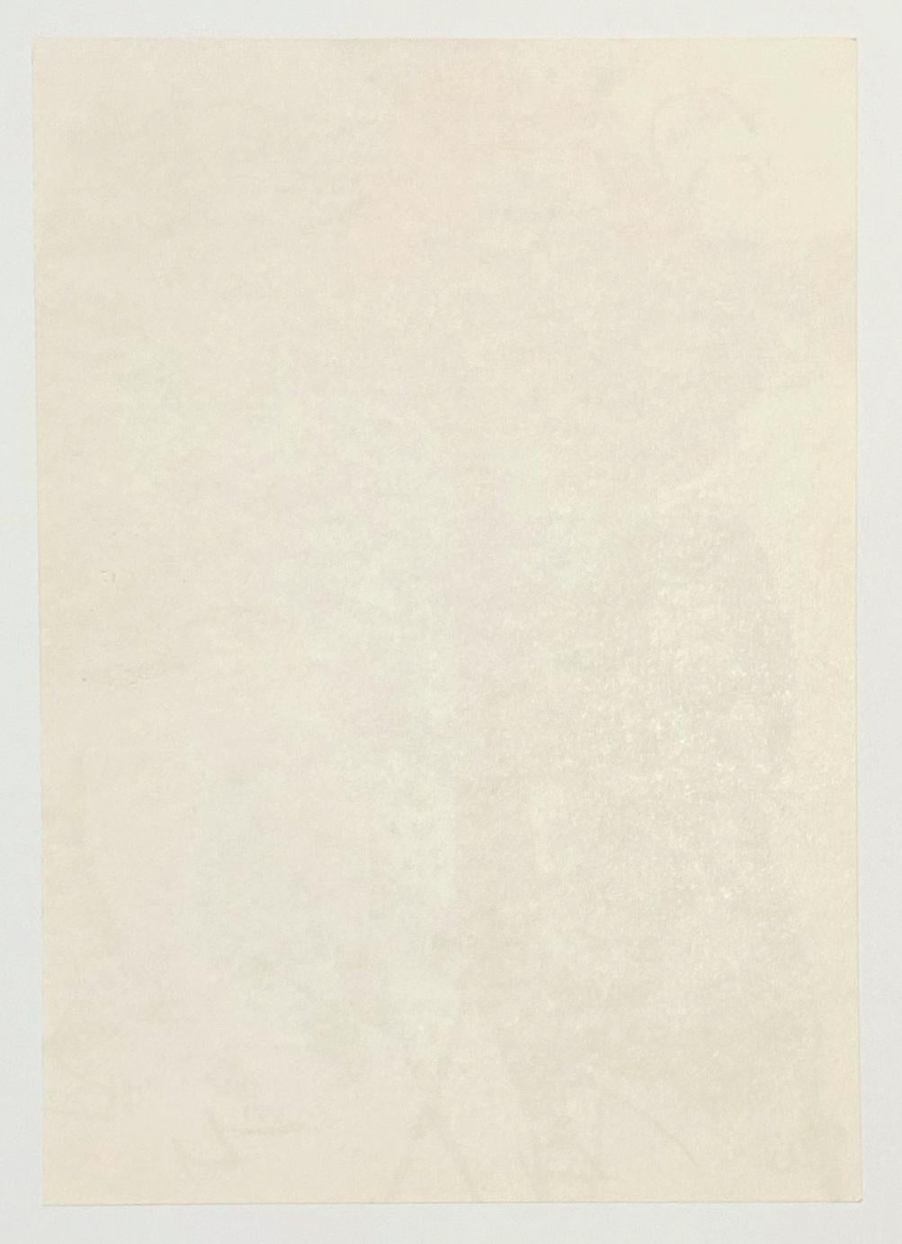 Joan Miro Jardin au Clair de Lune (Beige), Abstract Print, von Joan Miró