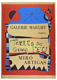 Joan Miró & Josep Llorens Artigas... - Lithograph by Joan Mirò - 1960s
