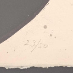 Joan Miro La Femme Arborescente Aquatint Etching Signed Authentic Edition