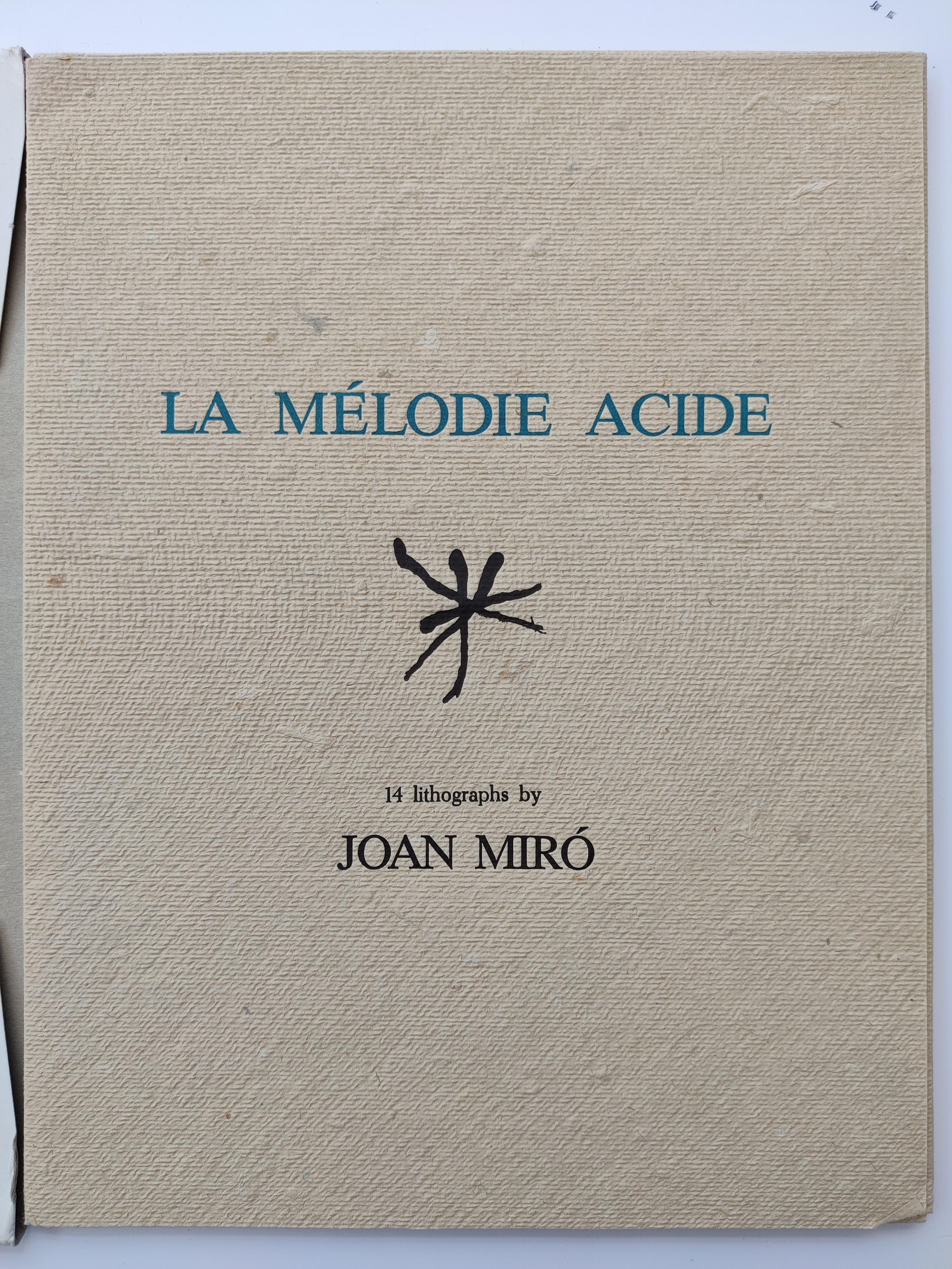 Joan Miro -- La Mélodie Acide, Complete portfolio of 14 For Sale 3