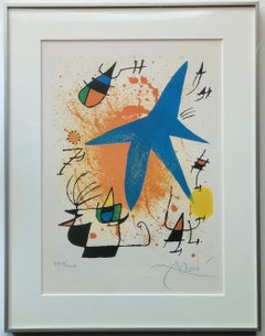 Joan Miró  --  L'Astre Bleu