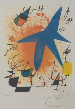 Joan Miró -- L'Astre Bleu