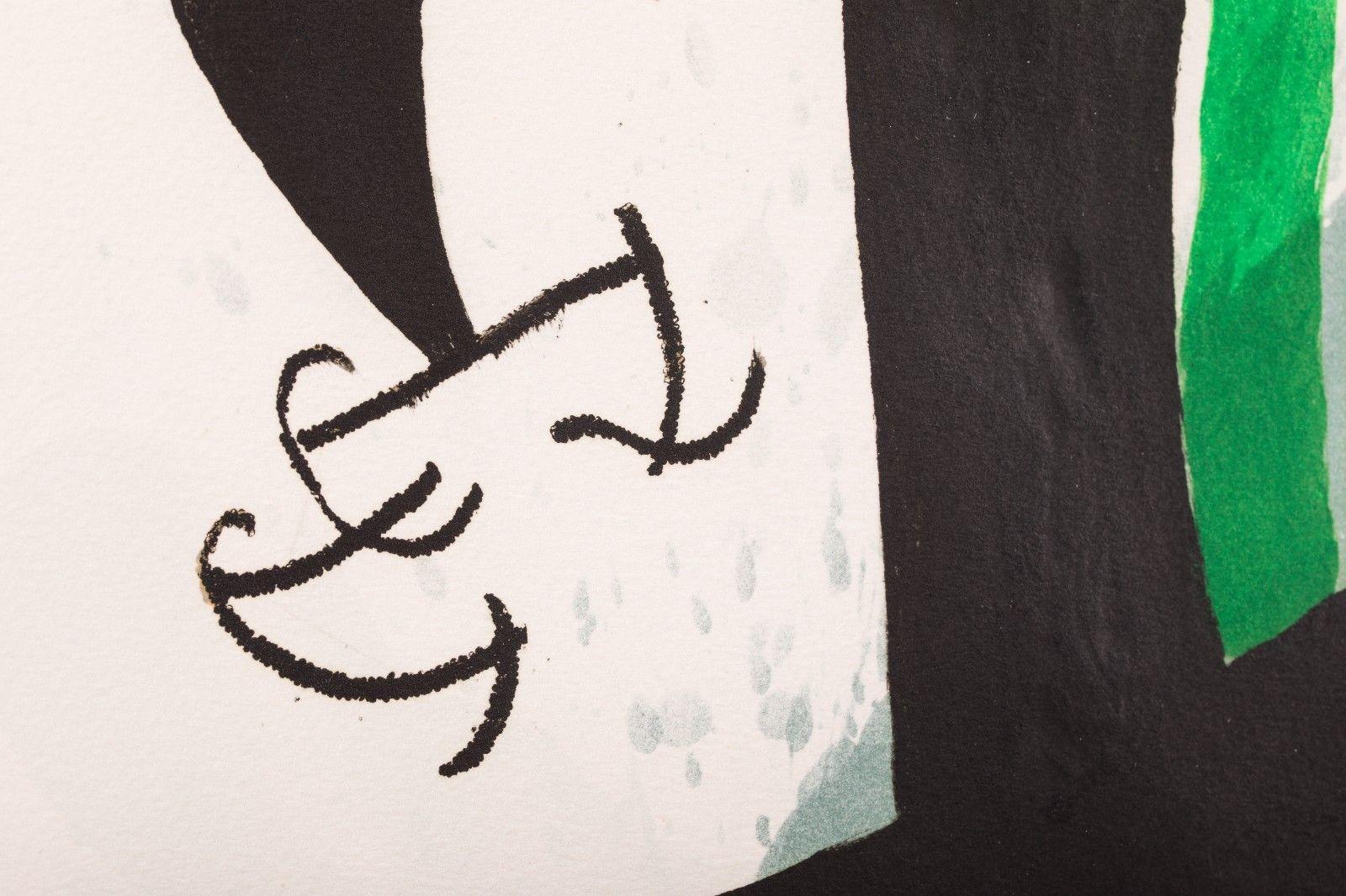 Joan Miro, Le Grand Ordinateur, Radierung, Aquatinta und Karborund, signiert im Angebot 5