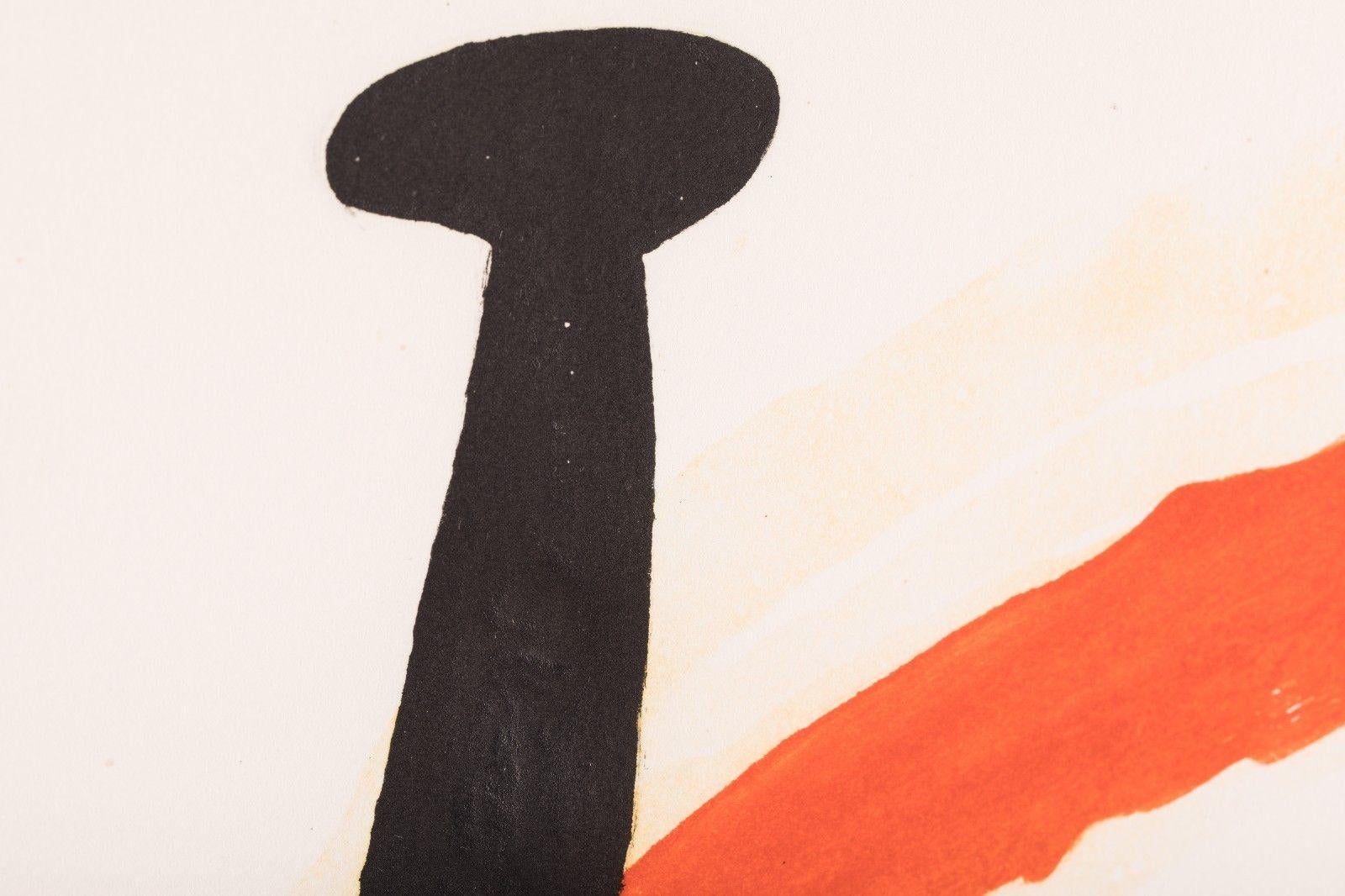 Joan Miro, Le Grand Ordinateur, Radierung, Aquatinta und Karborund, signiert im Angebot 6