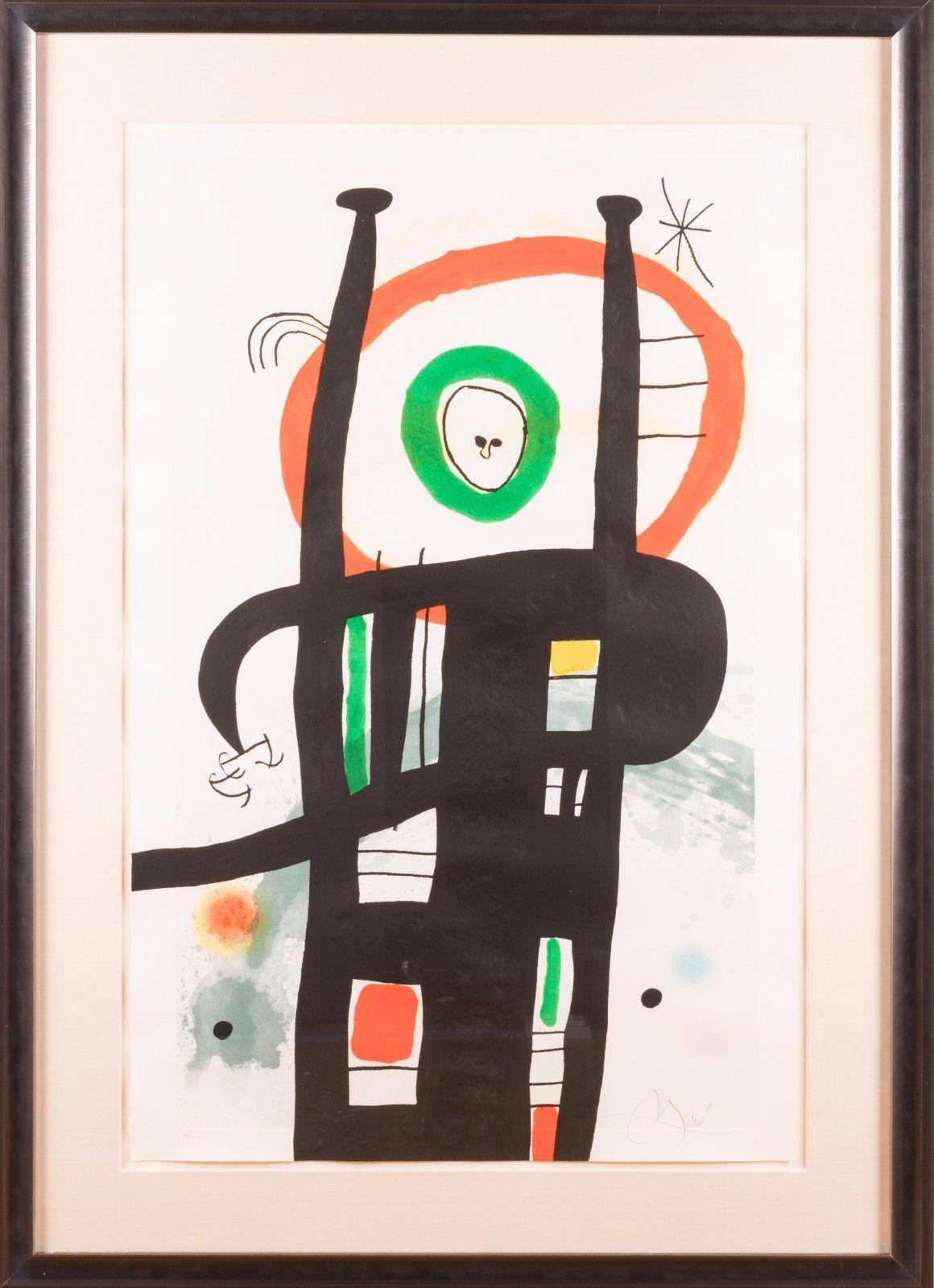 Joan Miro, Le Grand Ordinateur, etching, aquatint and carborundum, signed - Print by Joan Miró