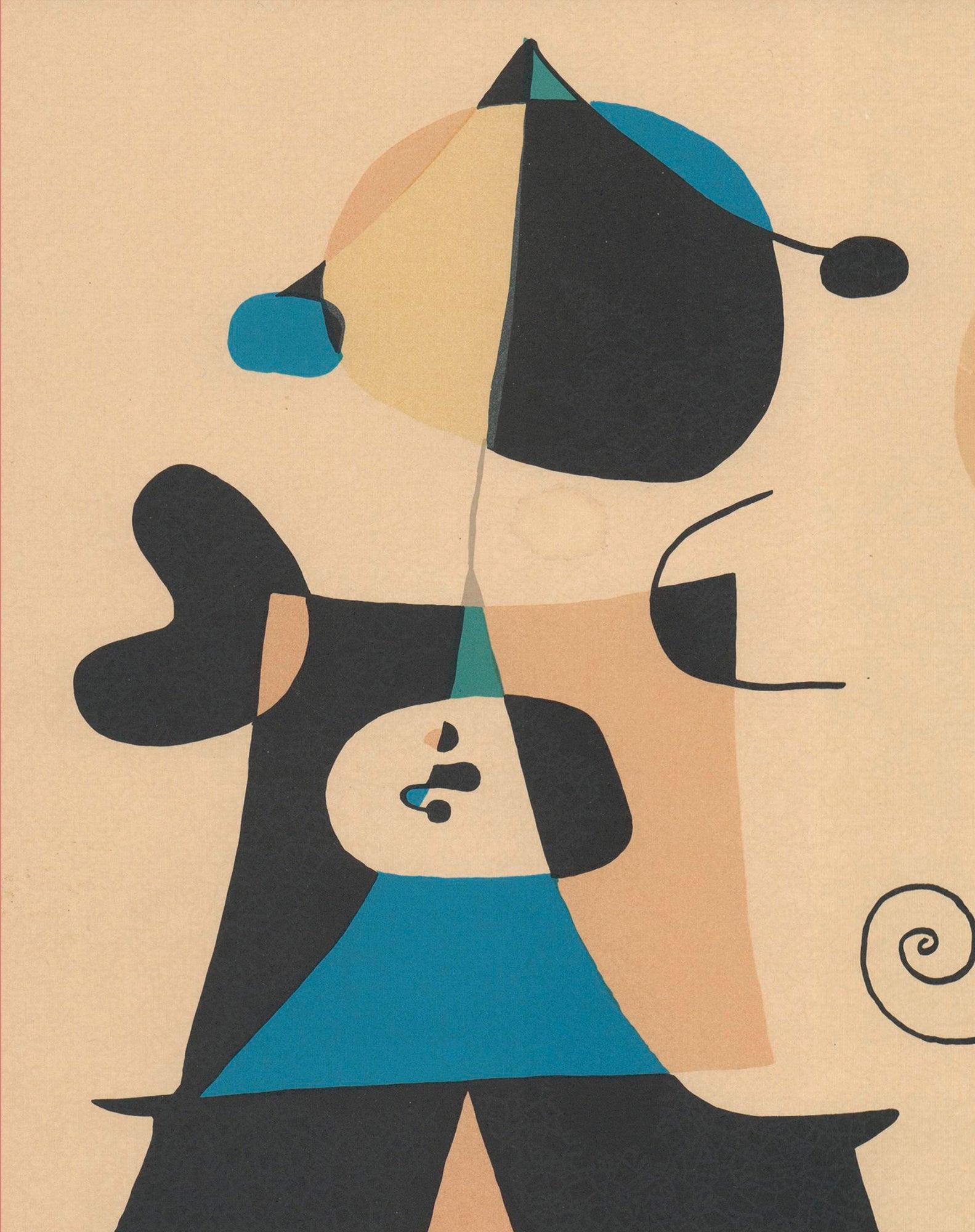 Joan Miro 'Les Fauves' 1966 im Angebot 1