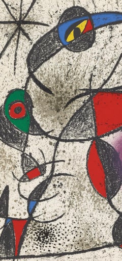 Joan Miro, Faille de calcaire, extrait de Souvenirs et portraits d'artistes, 1972
