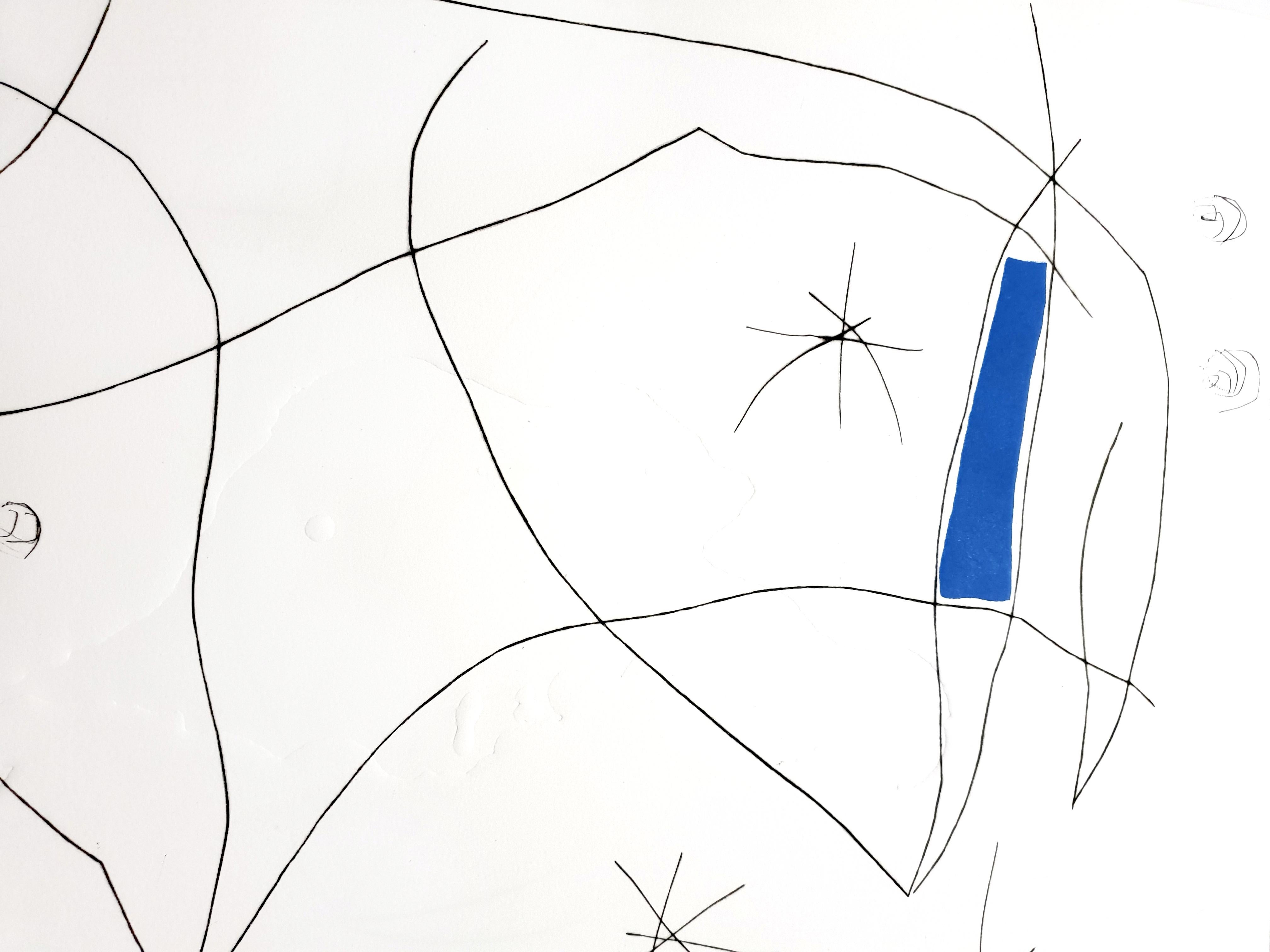 Joan Miro -  L'Issue Drobe - Original Aquatinta  (Moderne), Print, von Joan Miró