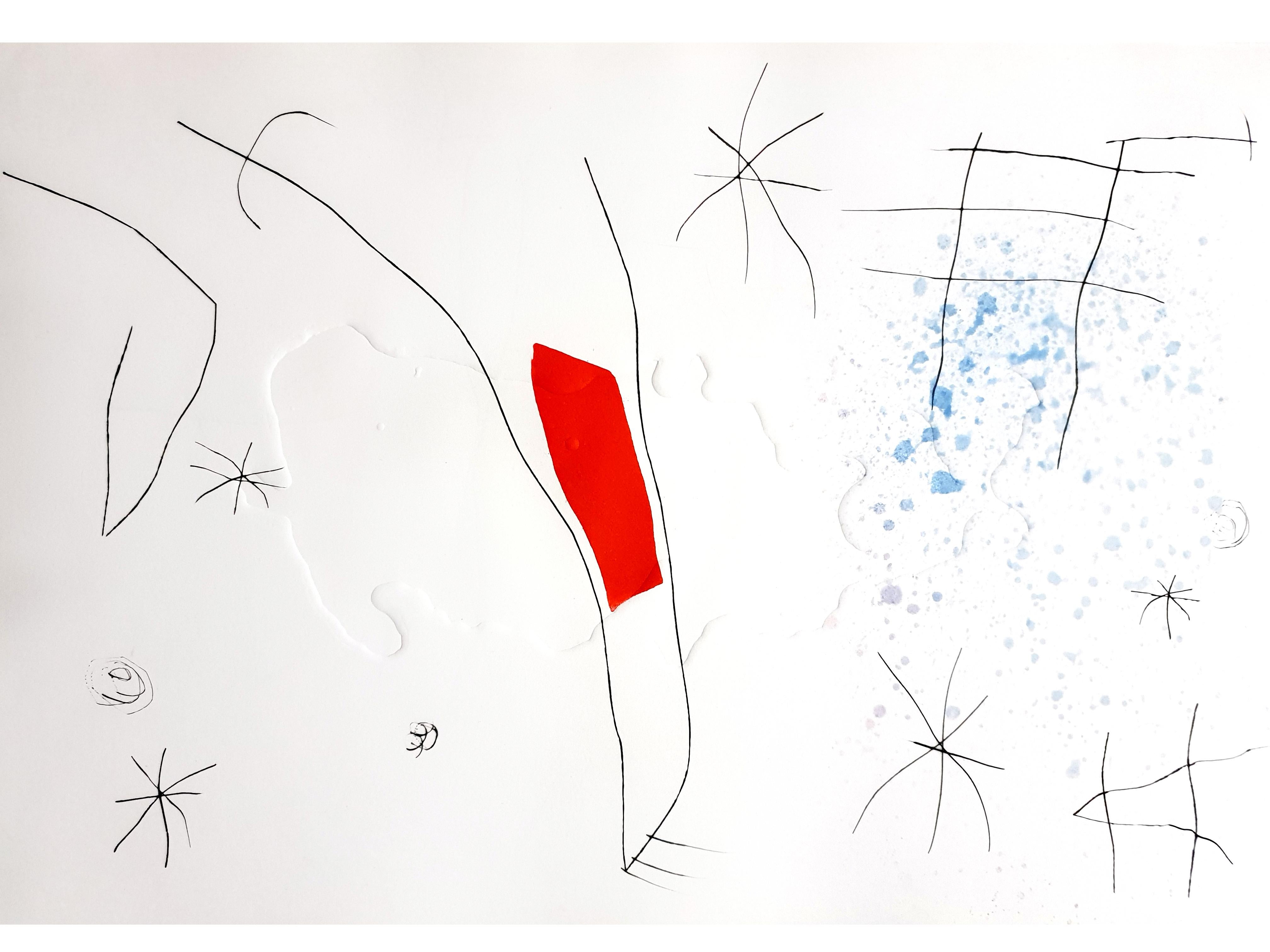 Joan Miro - ein Teller von L'Issue Drobe 