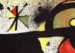Joan Miró lithographic cover 1970s (Joan Miró lithograph)