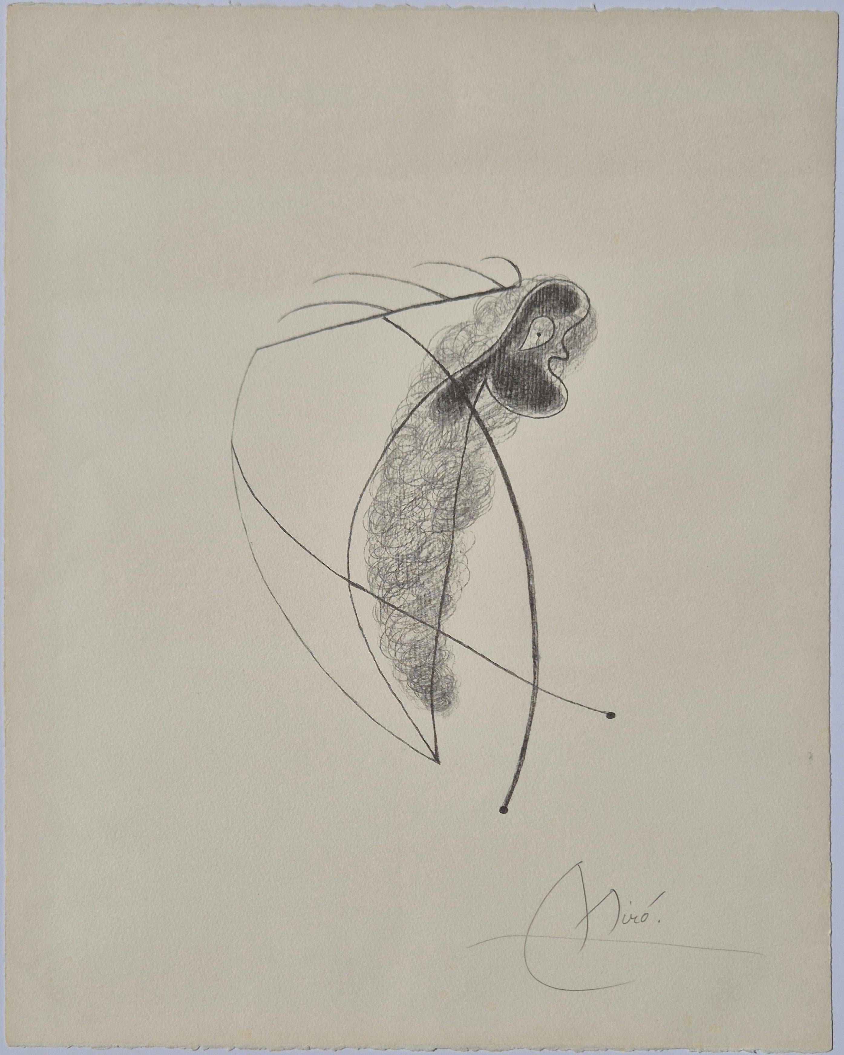 Joan Miró

Lithograph III 1930, printed 1973

Hand signed lower right

Sheet size 56 x 41 cm

Publisher: Sala Gaspar, Barcelona and Galerie Gérald Cramer, Geneva/Paris

Printer: Damià Cais, Barcelona

Reference "Joan Miró Litógrafo VI, 1976-1981",