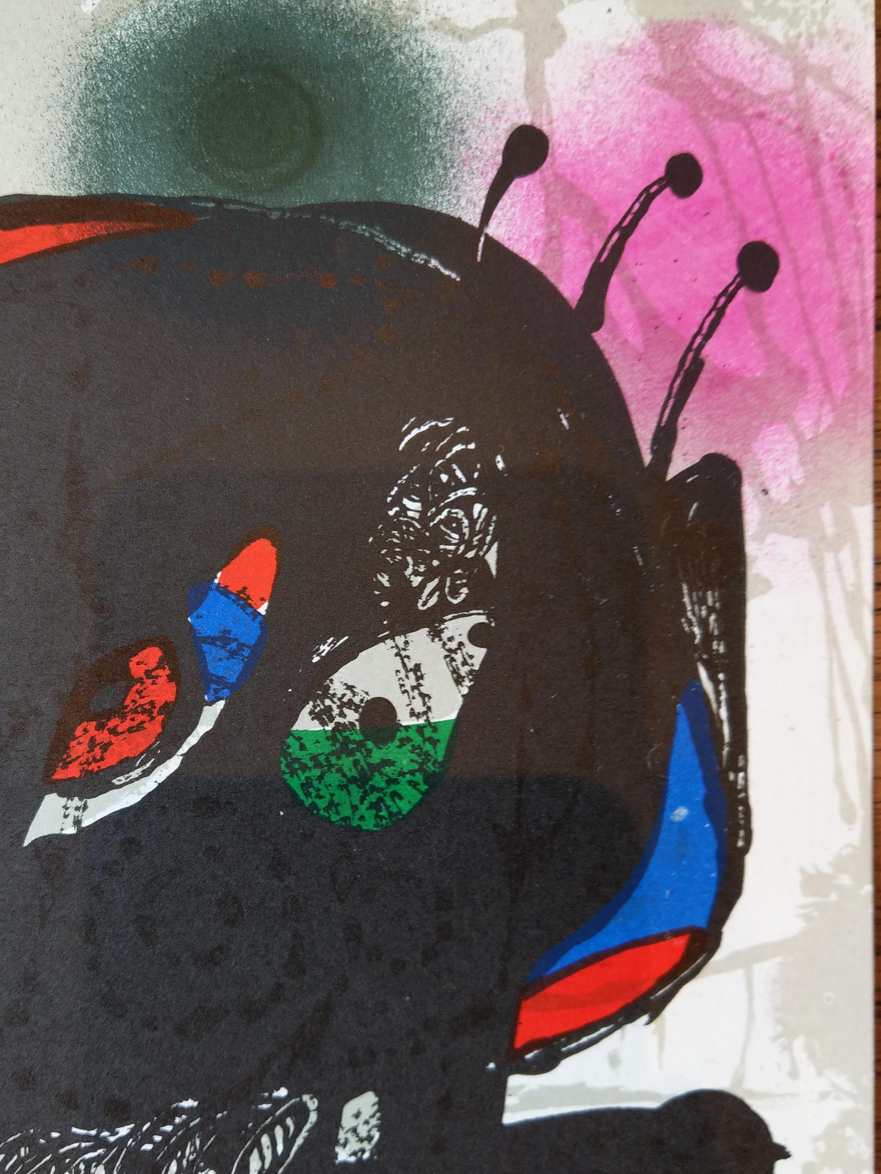 Lithographie III – Band III – Print von Joan Miró