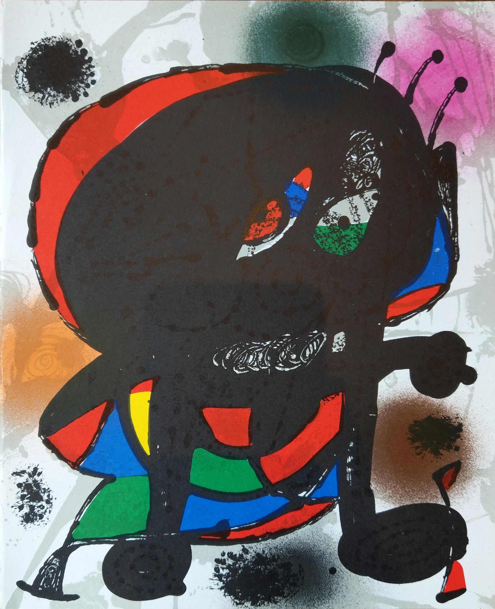 Joan Miró Abstract Print - Lithograph III - Volume III