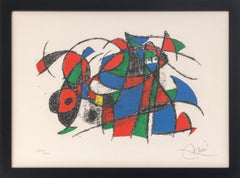 Joan Miro "Litografia IV" Litografia, 1975