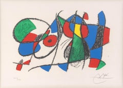 Joan Miro "Litografia VIII" Litografia, 1975
