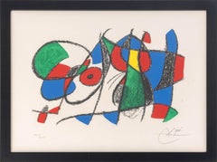 Joan Miro "Litografia VIII" Litografia, 1975