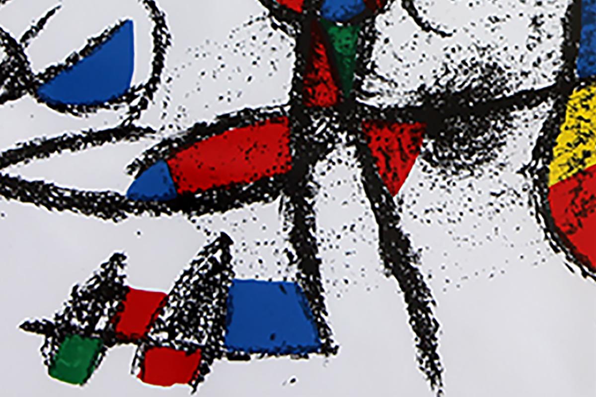 Lithograph X - Abstract Print by Joan Miró