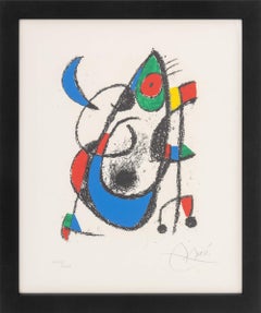 Joan Miro "Lithographie XI" Lithographie, 1975