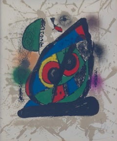 Joan Miró — Litografías IV: una plancha