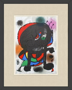 Joan Miro 'Litografia original III' 1975- Lithograph