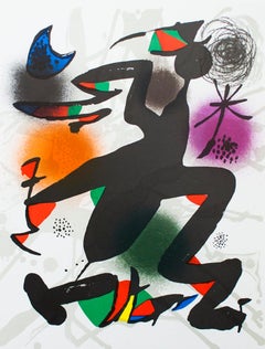Joan Miro 'Litografia Original IV'