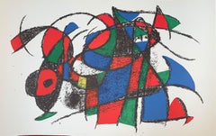 Joan Miro - Litografia Originale non Firmata III - Surrealist - 1975