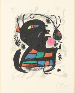 Joan Miro Lthographs III, Plate 6 - Edition XXV/LXXX (Edition 25 of 80)