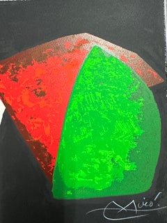 Joan Miró, M.989 aus "Les Pénaltiés de l'enfer ou les Nouvelles-Hébrides"