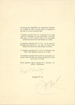 Joan Miro-Maravillas SIGNÉ 